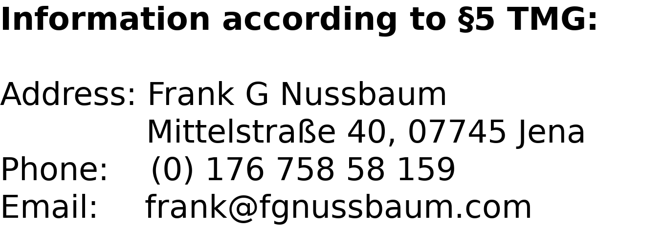 Adresse und Kontaktdaten